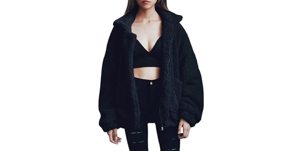 ECOWISH Women's Coat Casual Jacket