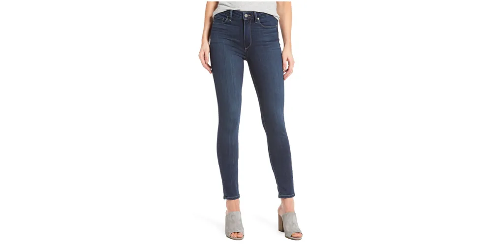 PAIGE Transcend - Hoxton High Waist Ankle Skinny Jeans