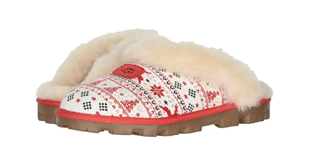 UGG Zappos 20th x Holiday Sweater Slipper