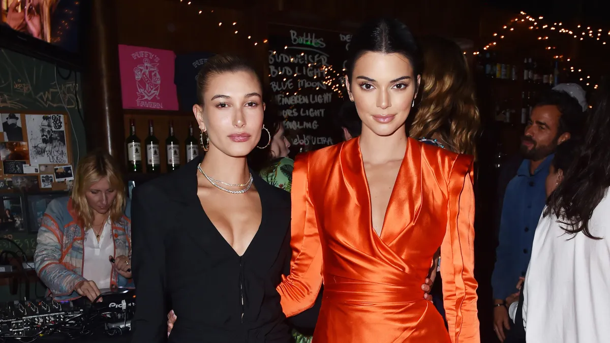 Hailey Baldwin and Kendall Jenner