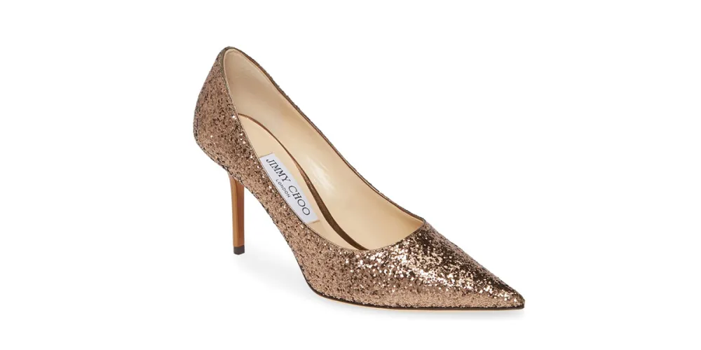 Jimmy Choo Love Glitter Pump