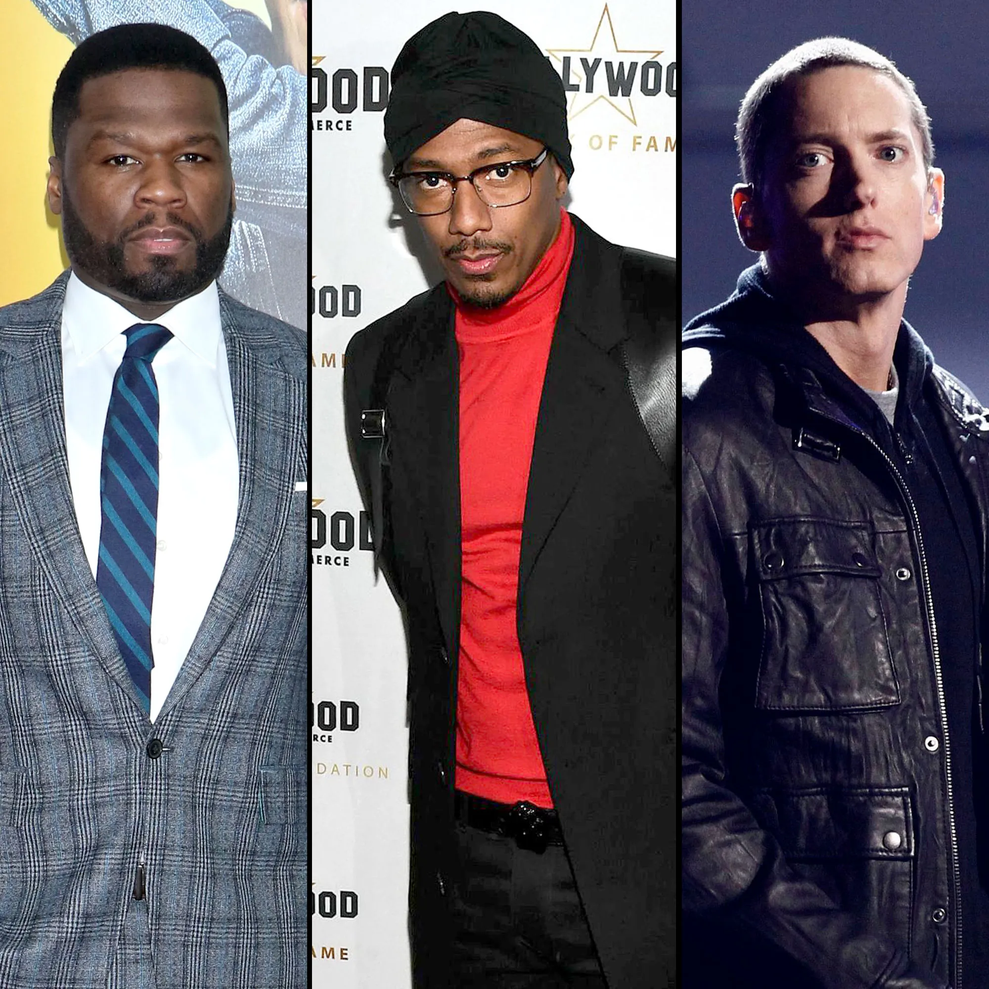 50 Cent Threatens to Kick Punk Nick Cannon’s Ass Over Eminem Feud