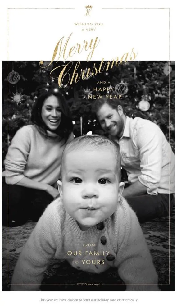 Actress Janina Gavankar Took Meghan Harry Christmas Card