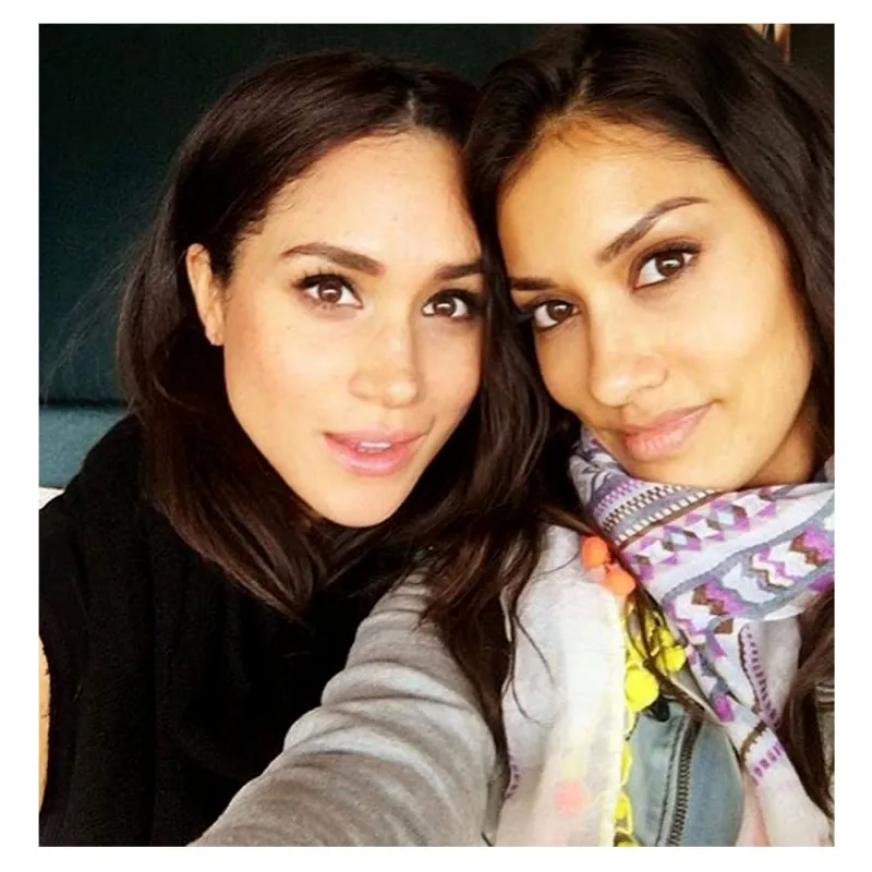 Actress Janina Gavankar Took Meghan Harry Christmas Card