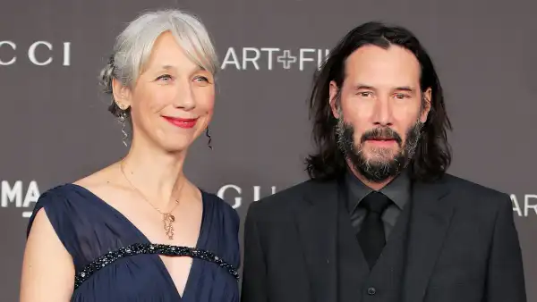 Keanu Reeves' Girlfriend Alexandra Grant On Her Gray Hair
