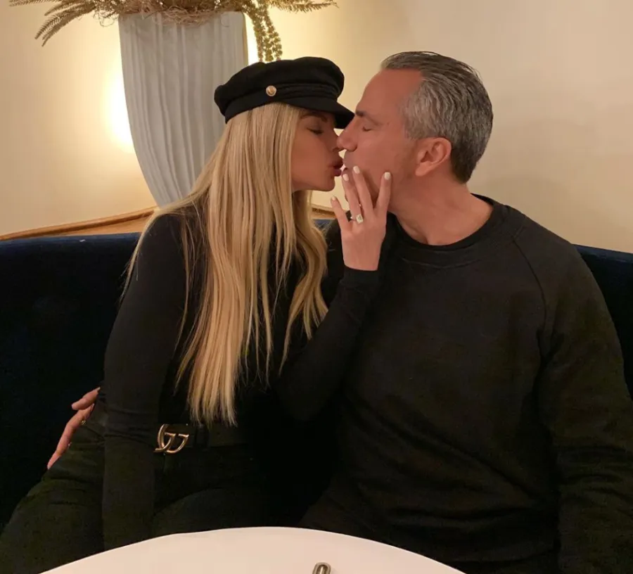 Alexia Echevarria and Todd Nepola engaged