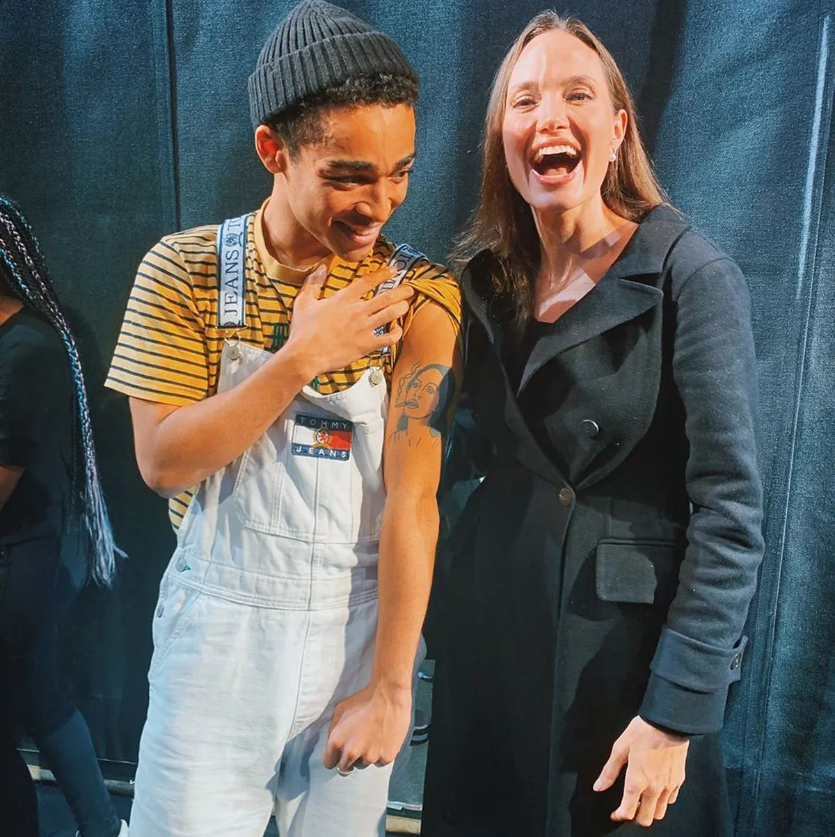 Angelina Jolie Fan Gets a Tattoo of Her Face