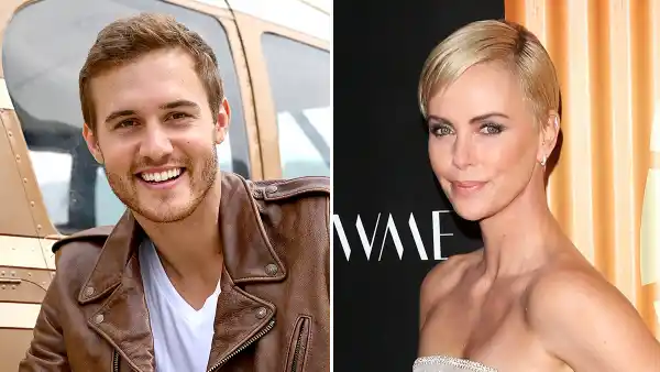 Bachelor Peter Weber Has the Best Response to Charlize Theron’s Billboard Photo