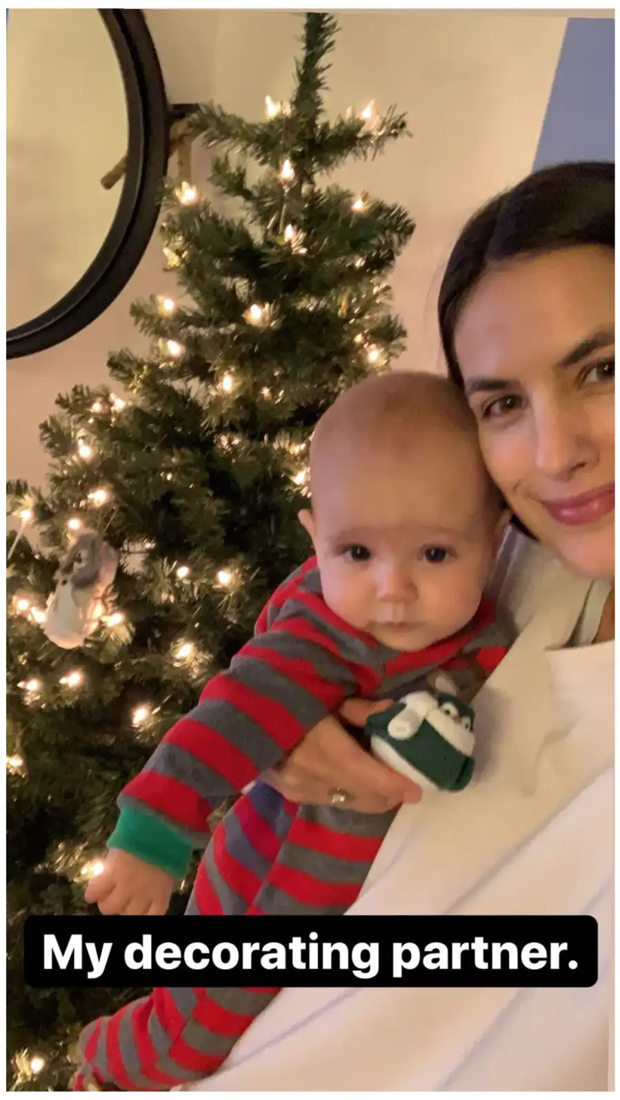 Breanne Racano Instagram Christmas Tree