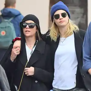 Cara Delevingne and Ashley Benson Cozy Up During Fun Disneyland Visit