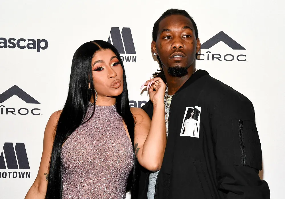Cardi B and Offset ASCAP Rhythm & Soul Awards
