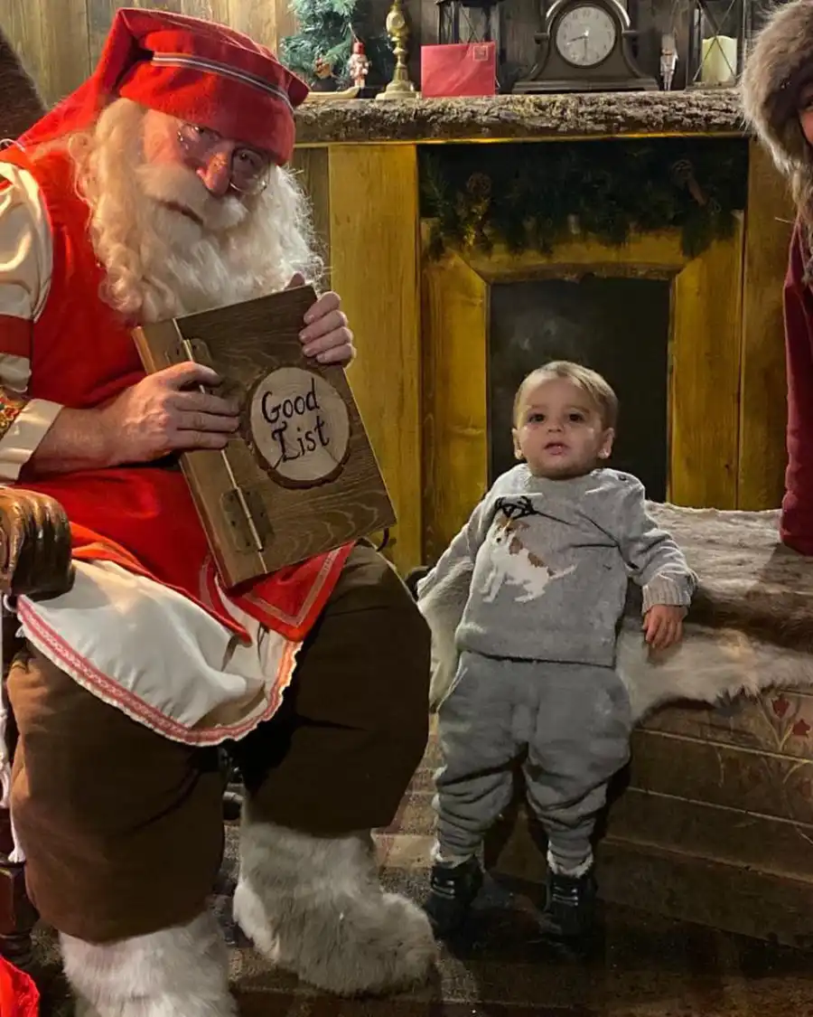 Celebrity Santa Pics