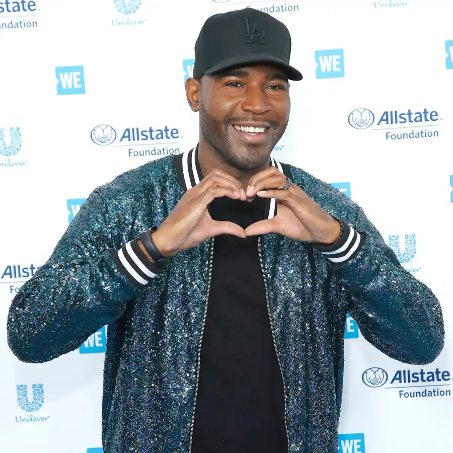 Celebs Supporting James Van Der Beek Karamo Brown