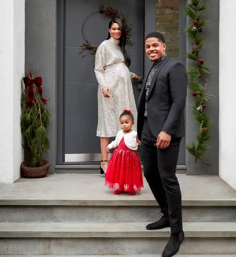 Chanel Iman and Sterling Shepard H&M Holiday Campaign