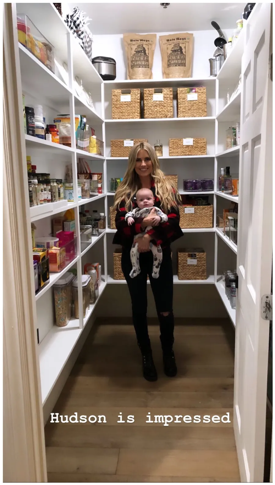 Christina Anstead Pantry Instagram