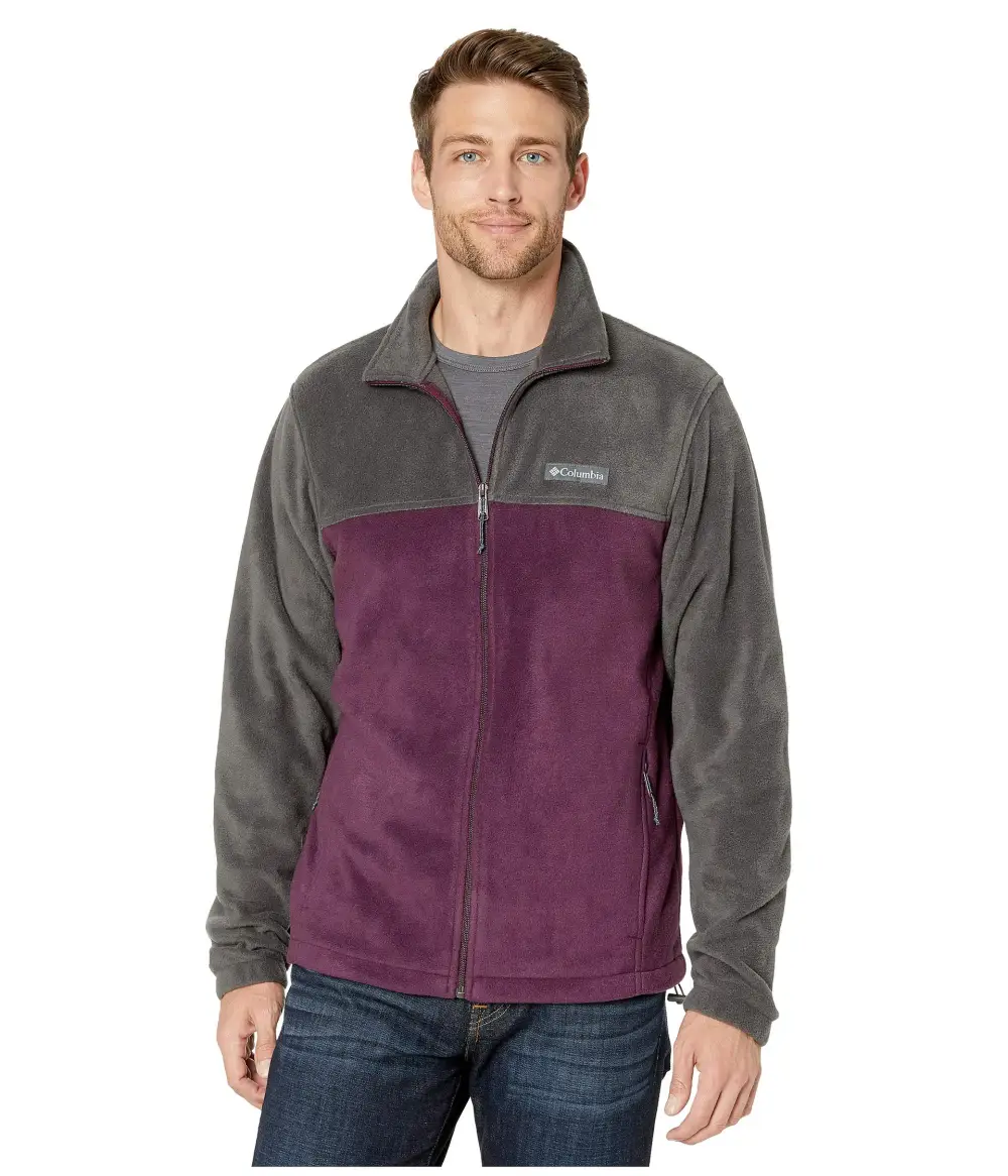Columbia Steens Mountain&trade; Full Zip 2.0 (Shark/Black Cherry)