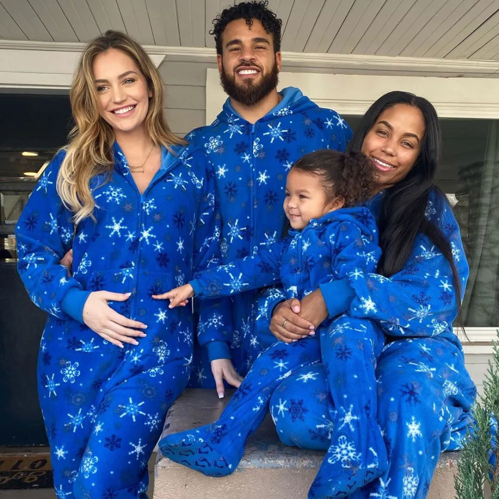 Cory Wharton and Cheyenne Floyd and Taylor Selfridge and Ryder Instagram Christmas