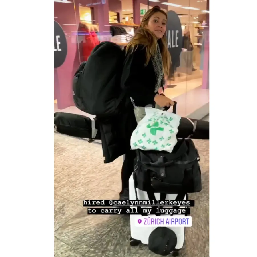 Dean Unglert and Caelynn Miller-Keyes Reunite As He Leaves Hospital After Skiing Accident in Switzerland