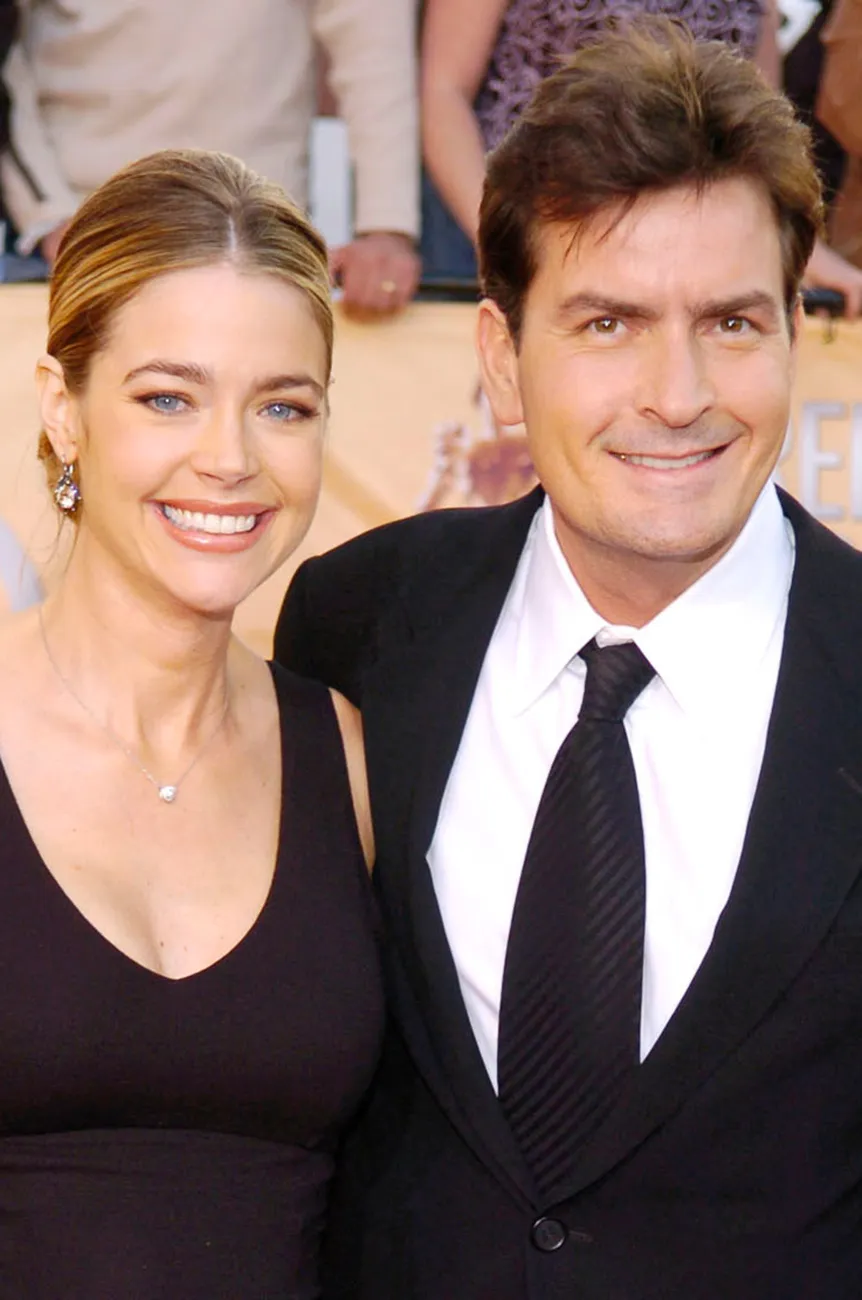 Denise Richards and Charlie Sheen&rsquo;s Teenage Daughters Sam and Lola Look Grown Up in 2019 Christmas Card