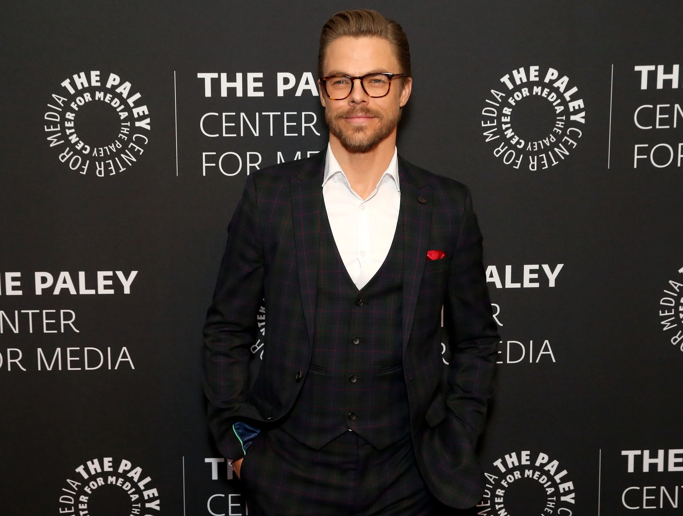 Derek Hough Is Always Dancing During the Holidays