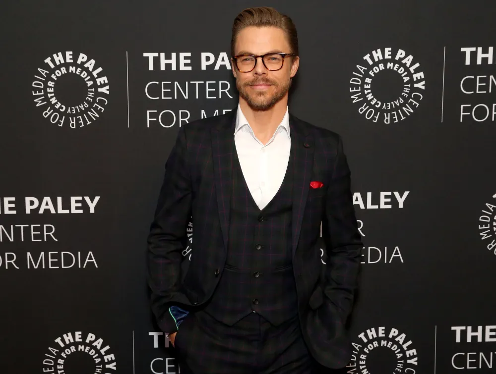 Derek Hough Is Always Dancing During the Holidays