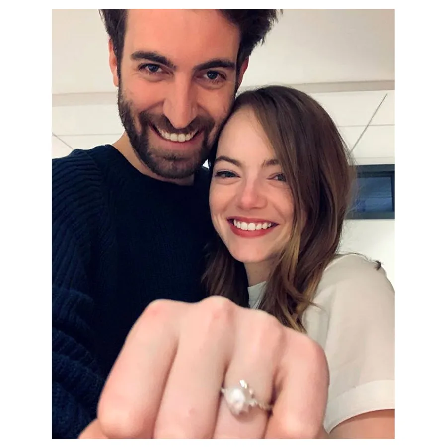 Emma Stone Dave McCary Celebrity Engagements 2019