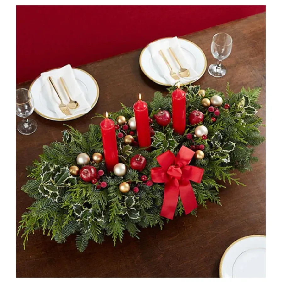 Extravagant Holiday Centerpiece