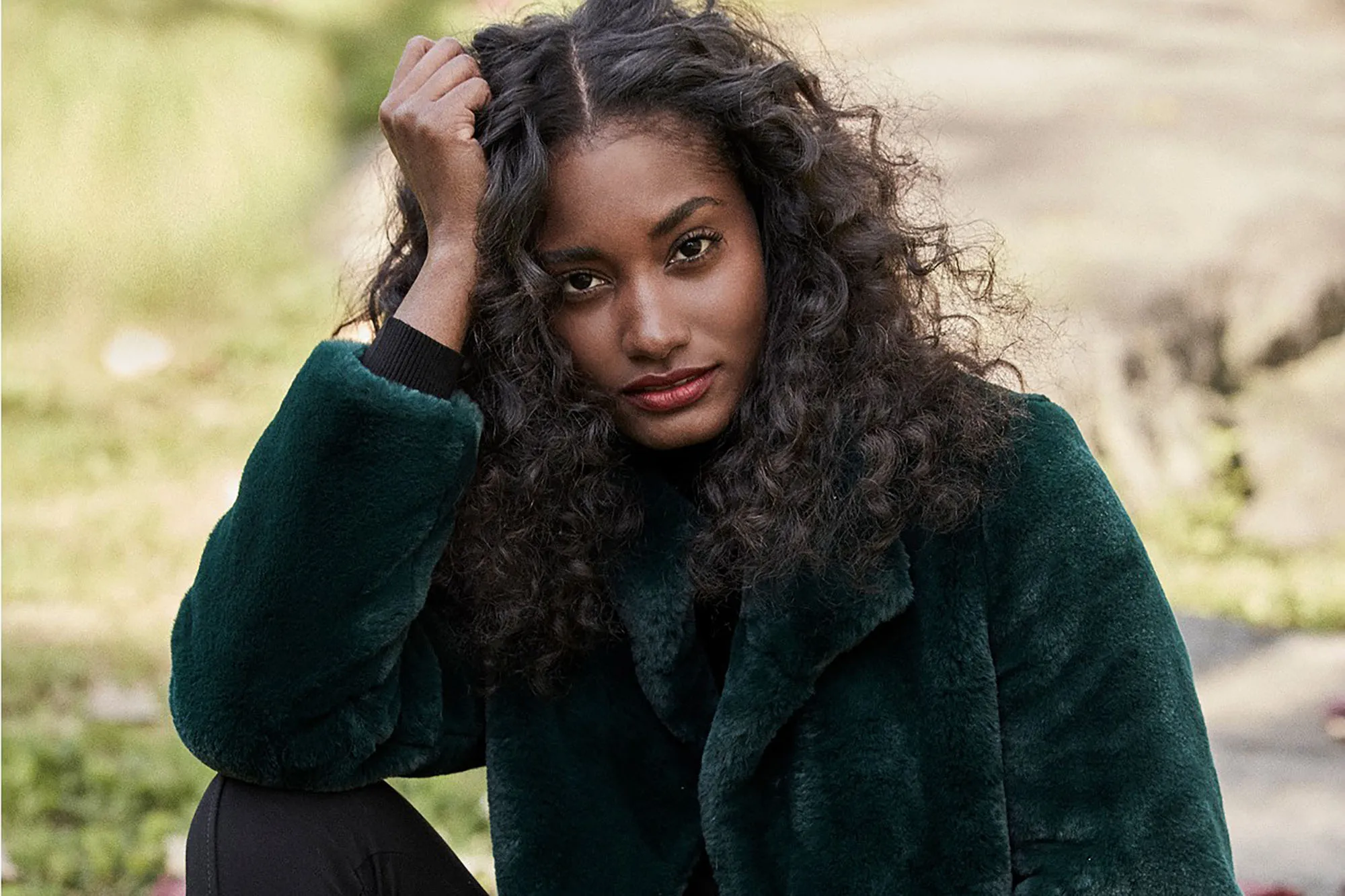 Calvin-Klein-Faux-Fur