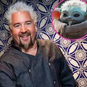 Guy Fieri Shared a Meme of Himself as Baby Yoda