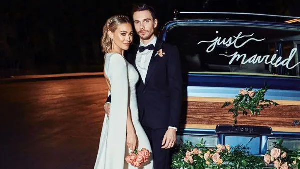 Hilary Duff and Matthew Koma Share Stunning Photos From Their Backyard Wedding