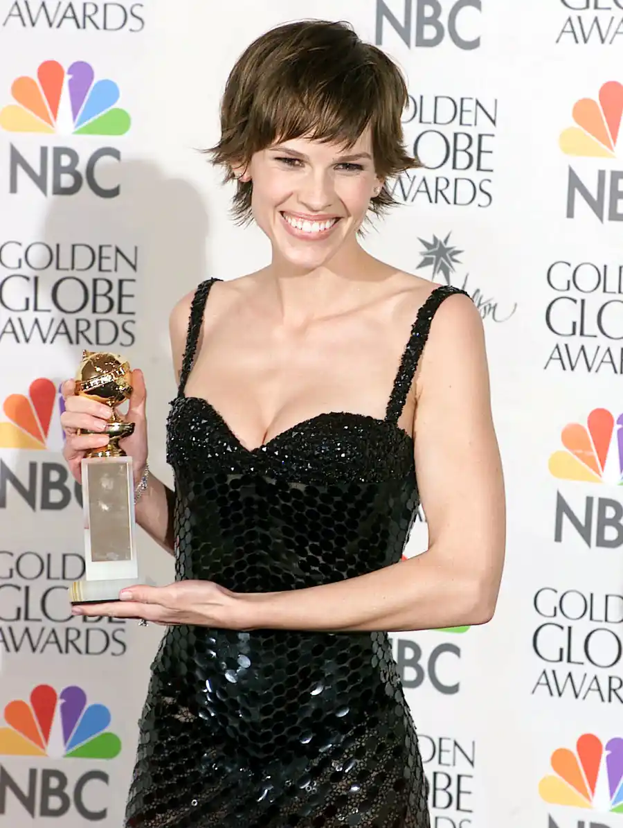 Hilary Swank 57th Golden Globe Awards 2000