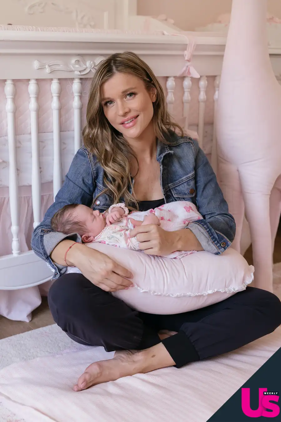 Inside Joanna Kupra’s ‘Peaceful’ Pink Nursery for 1-Month-Old Daughter, Asha-Leigh