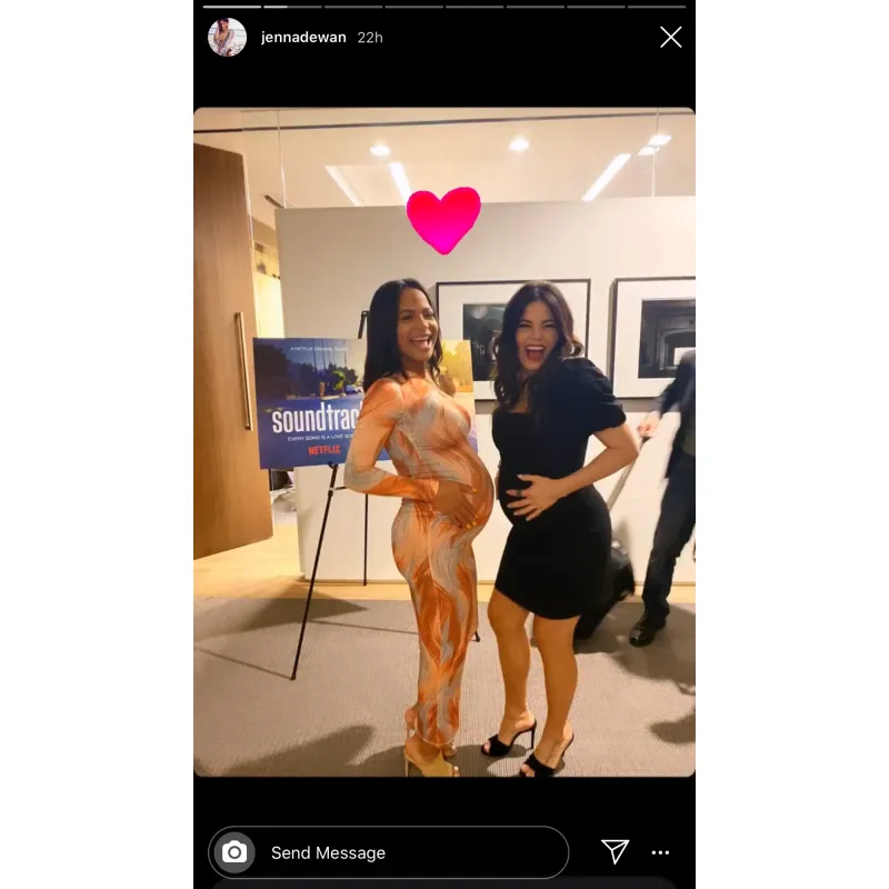 Jenna Dewan and Christina Milian Compare Baby Bumps