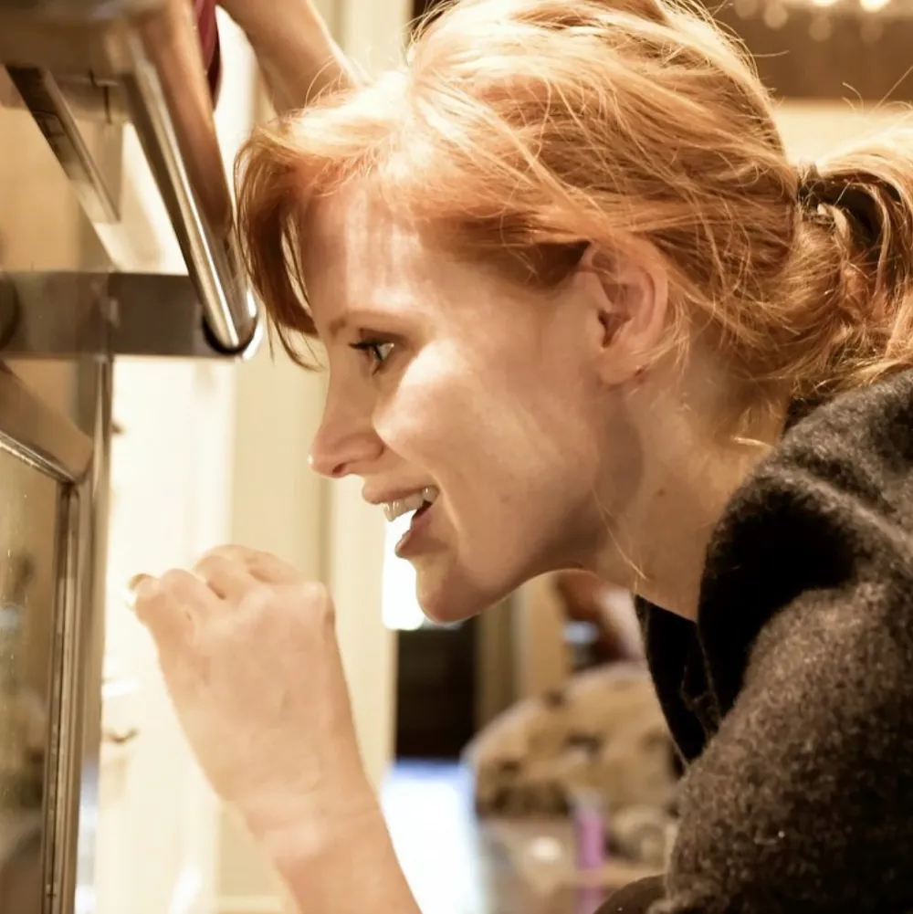 Jessica Chastain Baked a Cake for the First Time