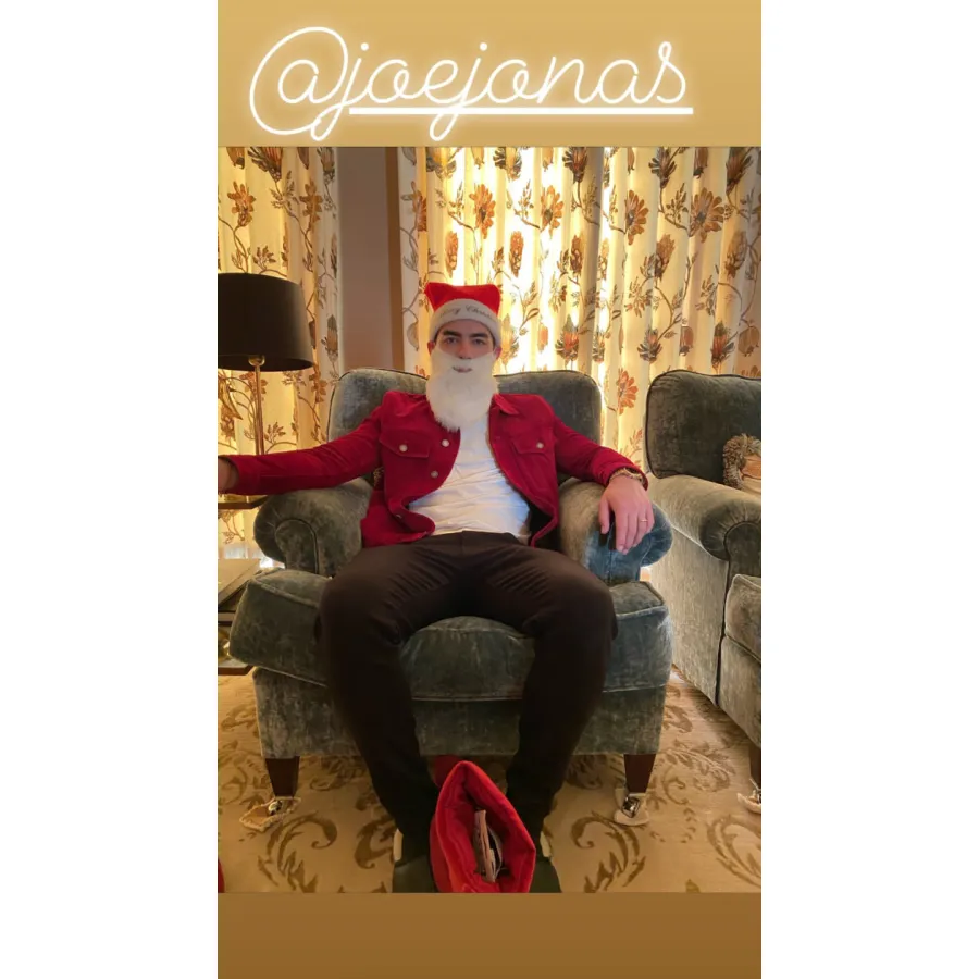 Joe Jonas Christmas