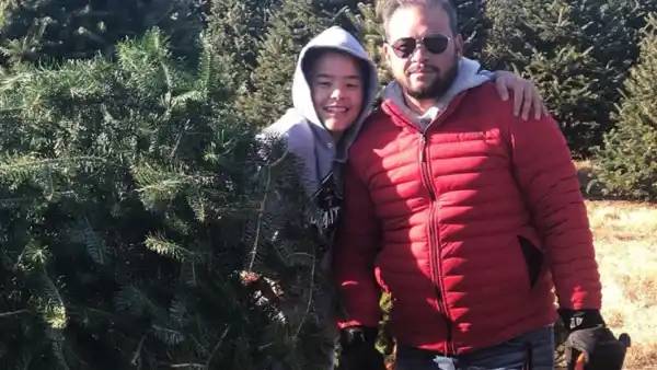 Jon Gosselin and Son Collin Gosselin Pick Out Christmas Tree