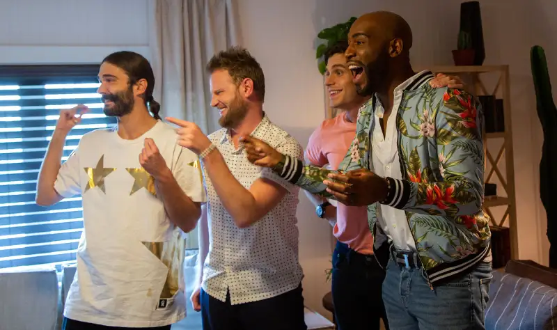 Jonathan Van Ness, Bobby Berk, Antoni Porowski, Karamo Brown Queer Eye Best Reality Shows