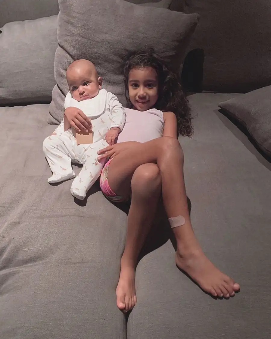 Kardashian Kids Psalm and North