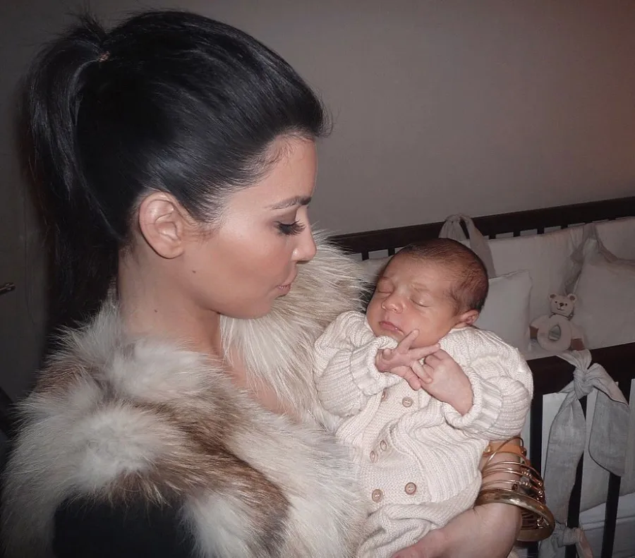 Kim Kardashian Instagram Mason Sweet Messages for Mason and Reign on Joint Birthday