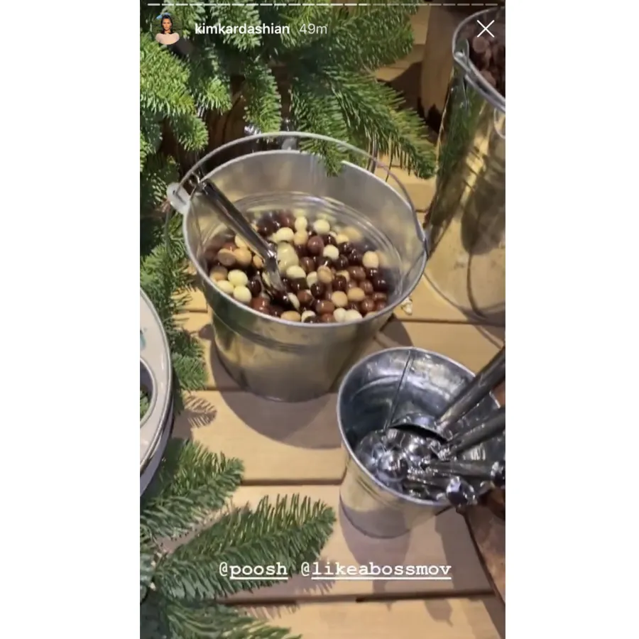 Kim Kardashian Makes Fun of Kourtney Kardashian at Poosh's Movie Night