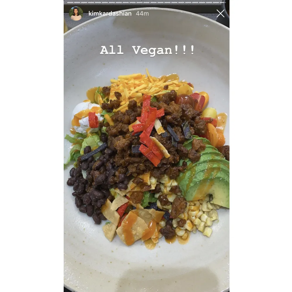 Kim Kardashian Plant-Based Diet