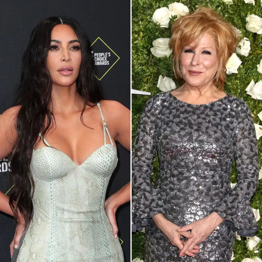 Kim Kardashian and Bette Midler Kim Kardashian and Bette Midler Celebrity Feuds of 2010s