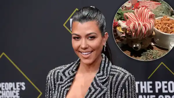 Kourtney Kardashian Hosted the Ultimate Gingerbread House-Making Party