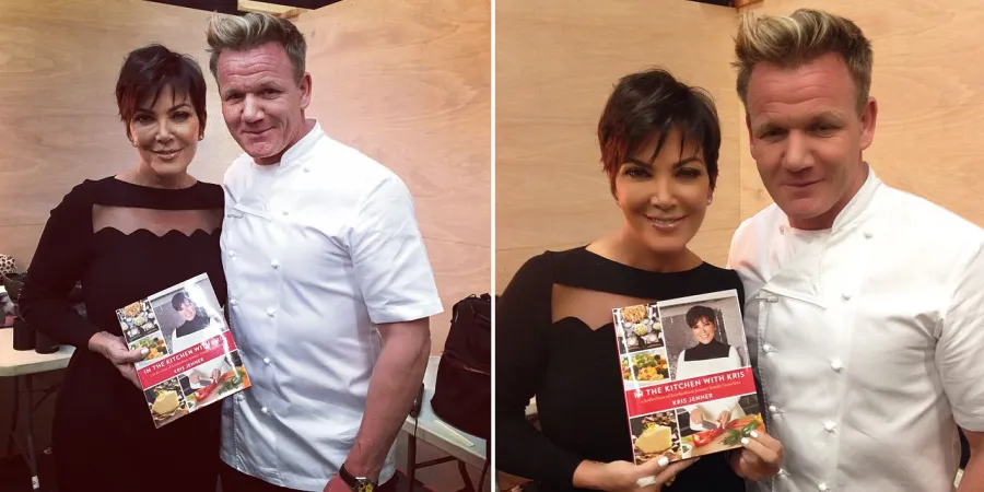 Kris Jenner and Gordan Ramsey Photoshop Fail