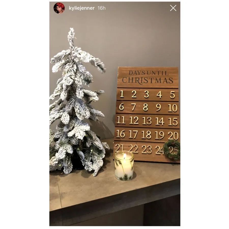 Kylie Jenner Is in ’Full Xmas Mode