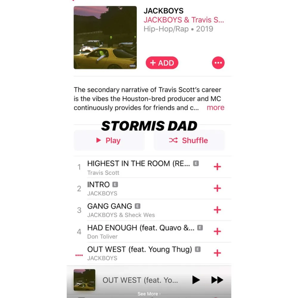 Kylie Jenner Promotes Ex Travis Scott&rsquo;s New Album