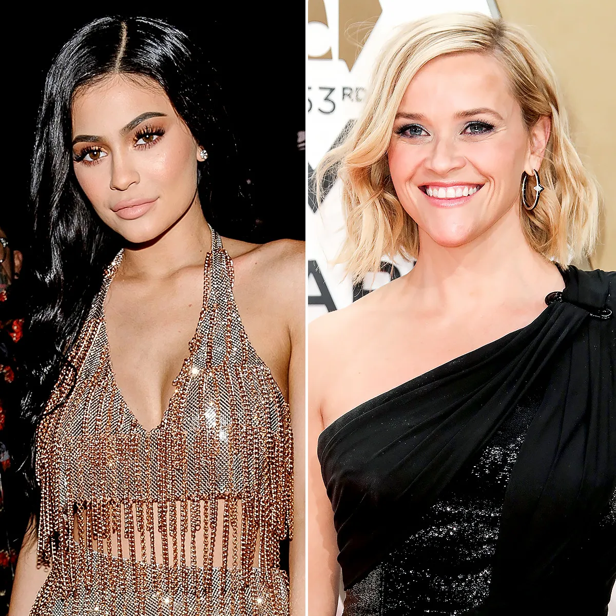 Kylie Jenner Reese Witherspoon gingerbread houses