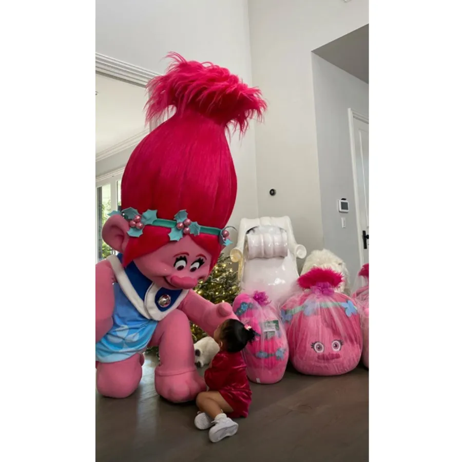 Kylie Jenner and Travis Scott Introduce Stormi to Trolls’ Poppy