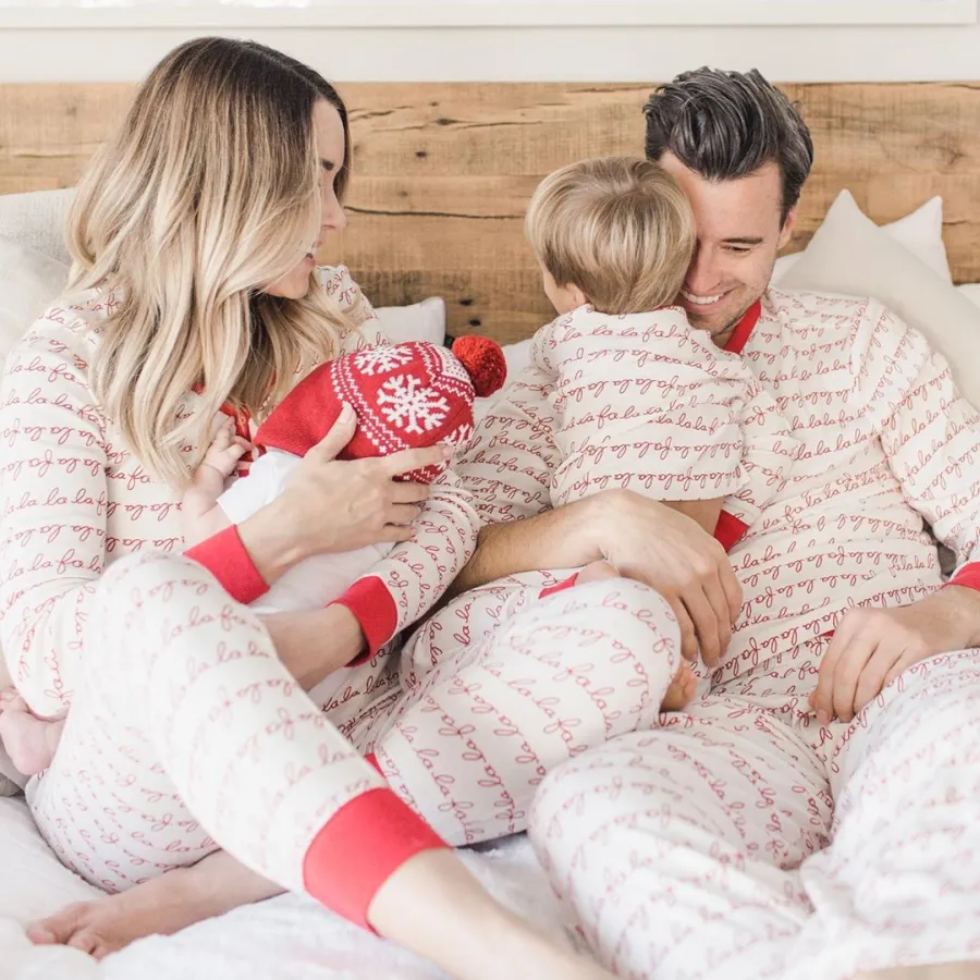 Lauren Conrad Liam James Charlie Wolf Tell Celebrity Babies Rocking Festive Pajamas All Holiday Season Long