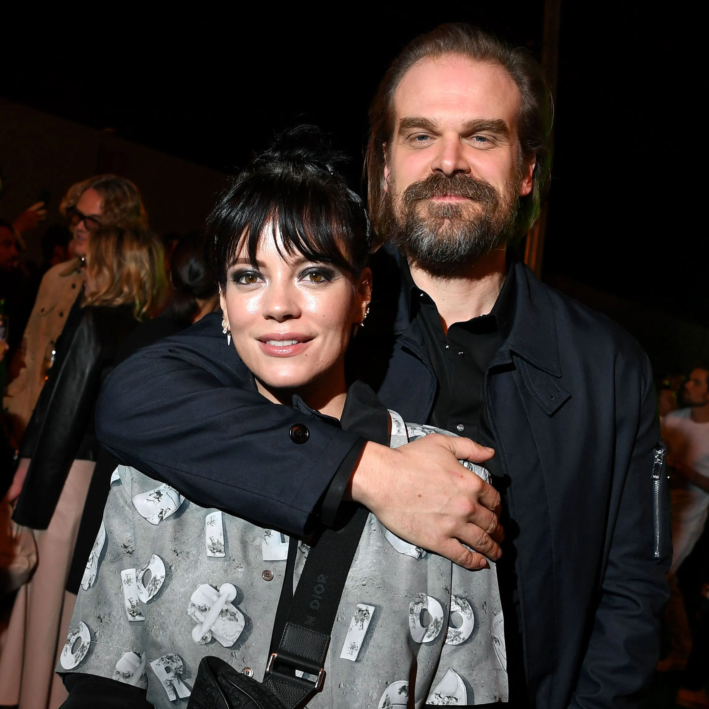 Lily Allen David Harbour Spark Engagement Rumors